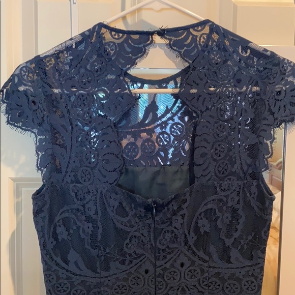 NWT BB Dakota “Lake blue” lace dress Sz 2 - Picture 4 of 9